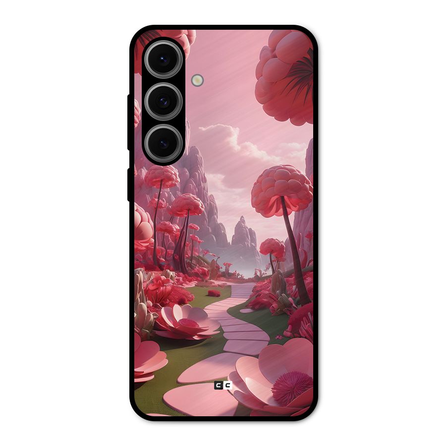 Garden Of Love Metal Back Case for Galaxy S24 FE