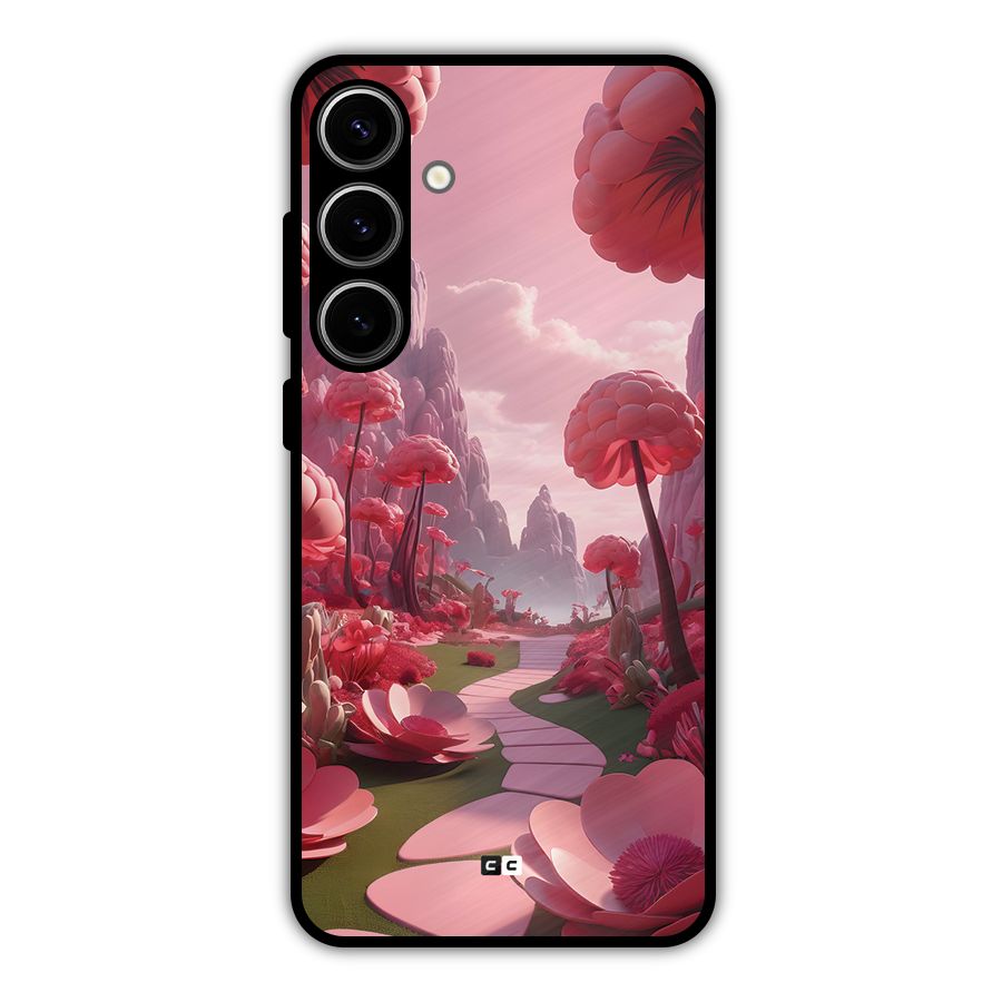 Garden Of Love Metal Back Case for Galaxy S24 Plus