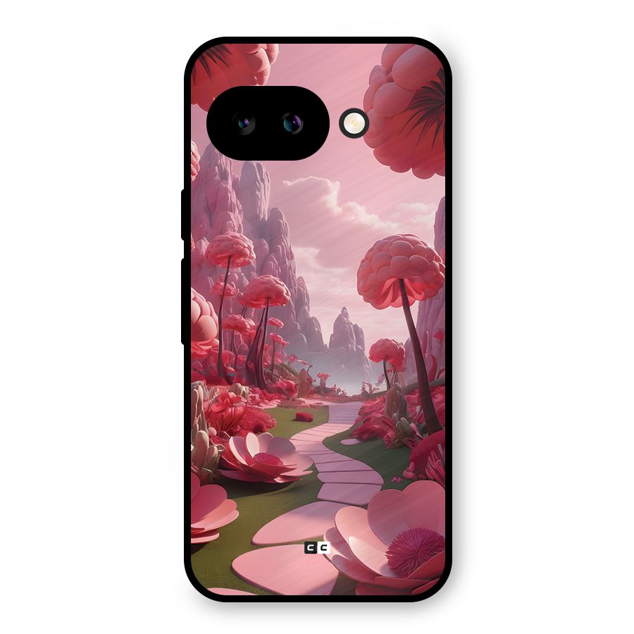 Garden Of Love Metal Back Case for Google Pixel 9a