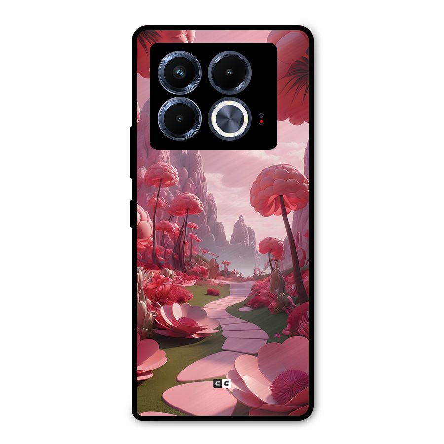 Garden Of Love Metal Back Case for Infinix Note 40 5G