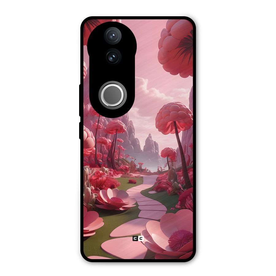 Garden Of Love Metal Back Case for Vivo V50e