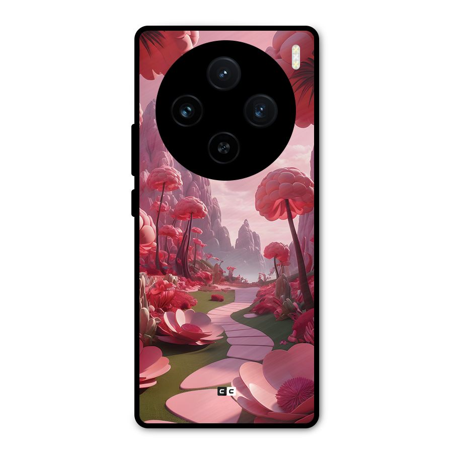 Garden Of Love Metal Back Case for Vivo X100