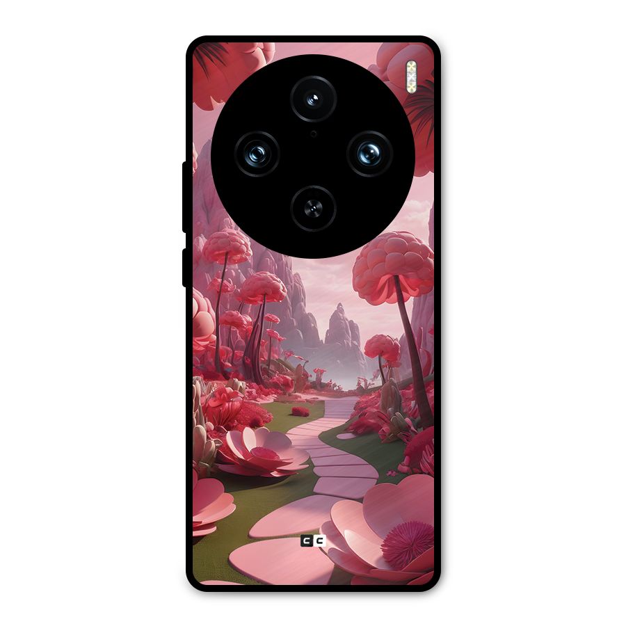 Garden Of Love Metal Back Case for Vivo X100 Pro