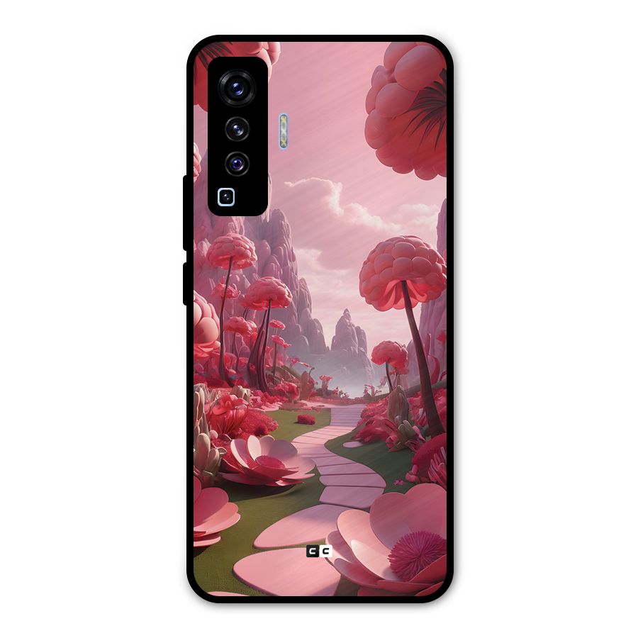 Garden Of Love Metal Back Case for Vivo X50