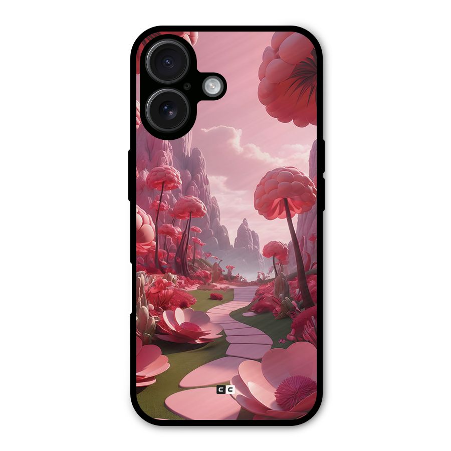 Garden Of Love Metal Back Case for iPhone 16
