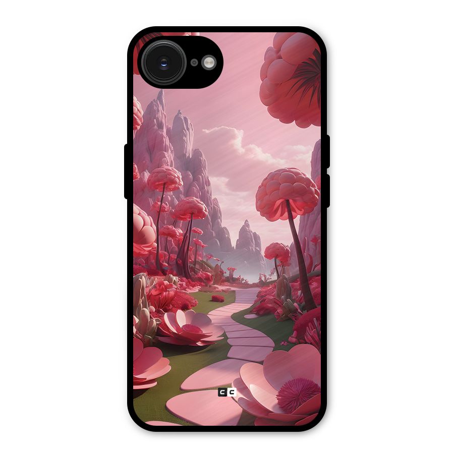 Garden Of Love Metal Back Case for iPhone 16e