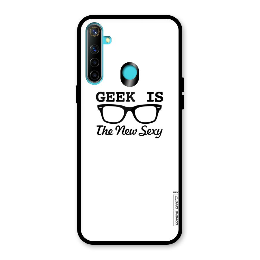 Geek Is The New Sexy Glass Back Case for Realme 5