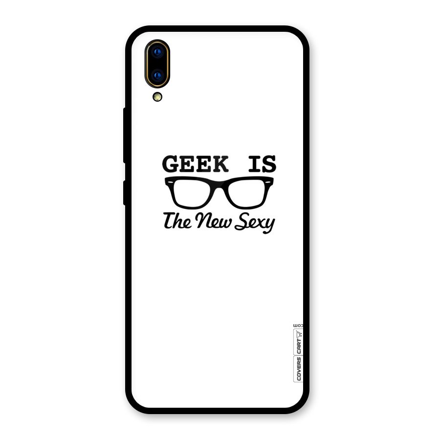 Geek Is The New Sexy Glass Back Case for Vivo V11 Pro