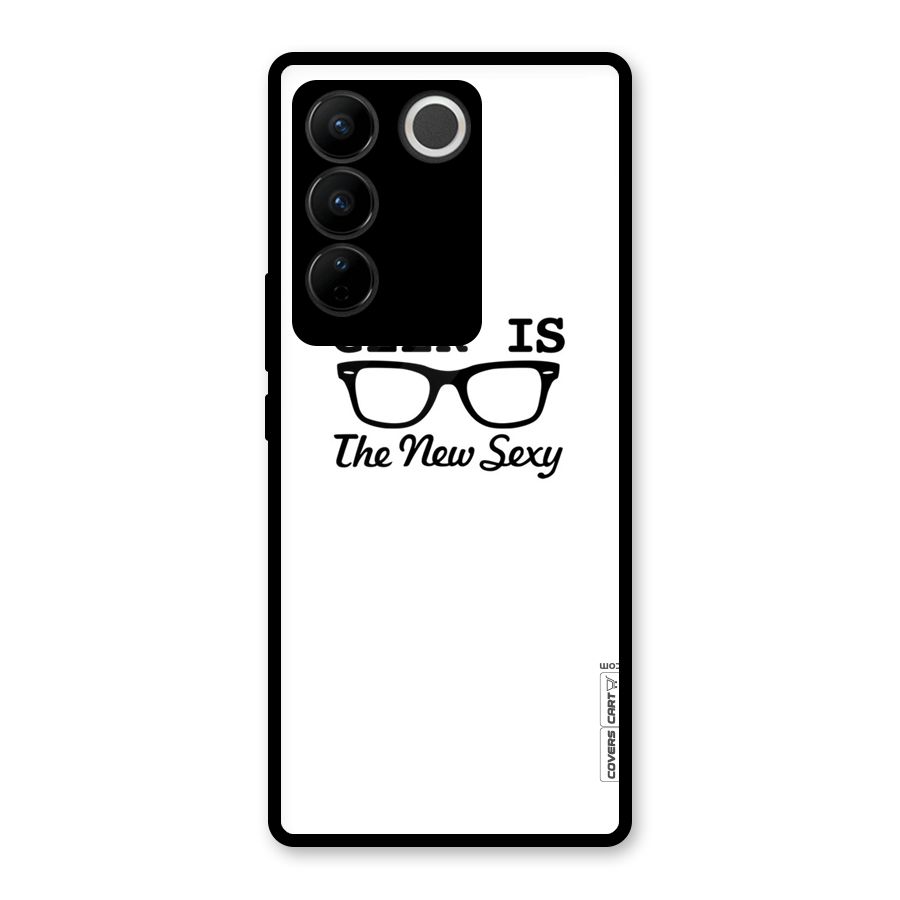 Geek Is The New Sexy Glass Back Case for Vivo V27