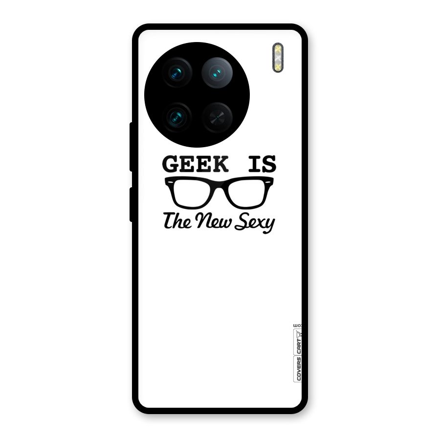 Geek Is The New Sexy Glass Back Case for Vivo X90 Pro