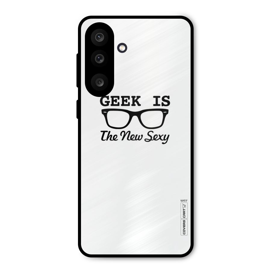 Geek Is The New Sexy Metal Back Case for Galaxy M56