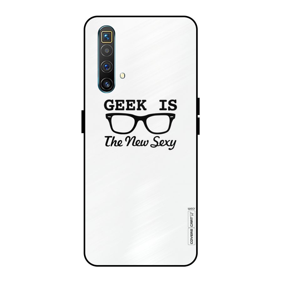 Geek Is The New Sexy Metal Back Case for Realme X3 SuperZoom