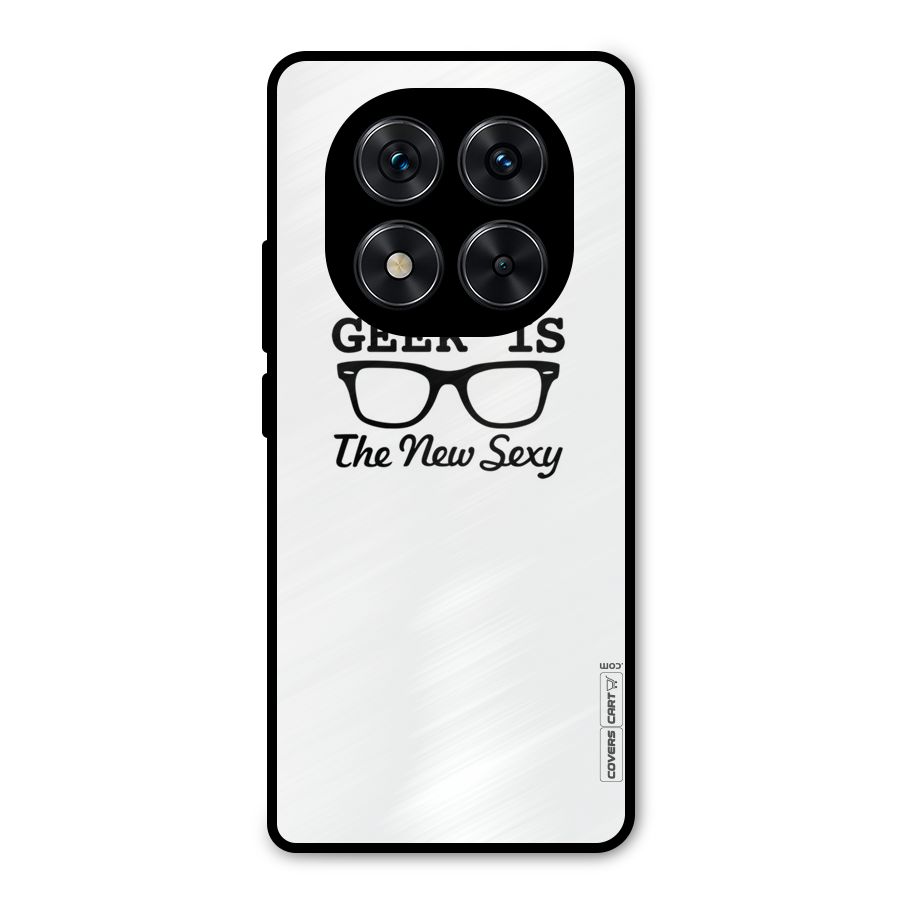 Geek Is The New Sexy Metal Back Case for Redmi Note 14 Pro 5G