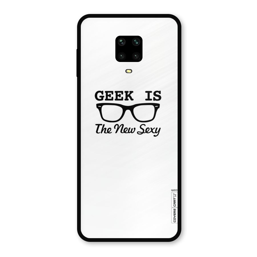 Geek Is The New Sexy Metal Back Case for Redmi Note 9 Pro