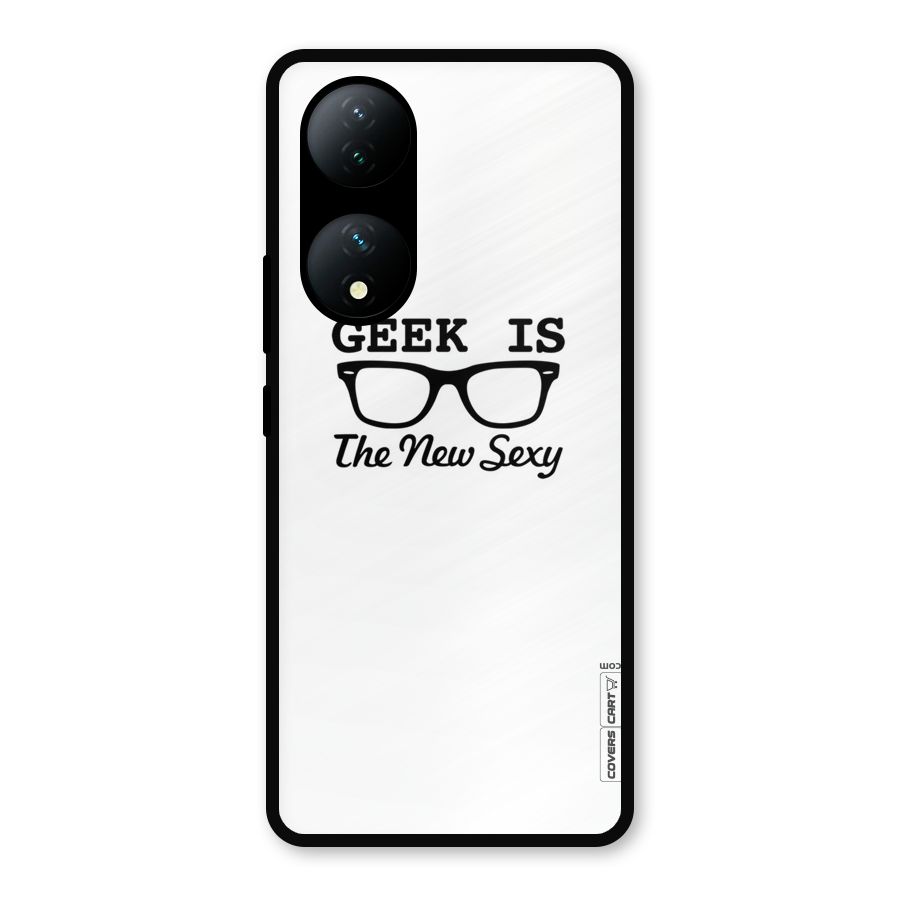 Geek Is The New Sexy Metal Back Case for Vivo T2
