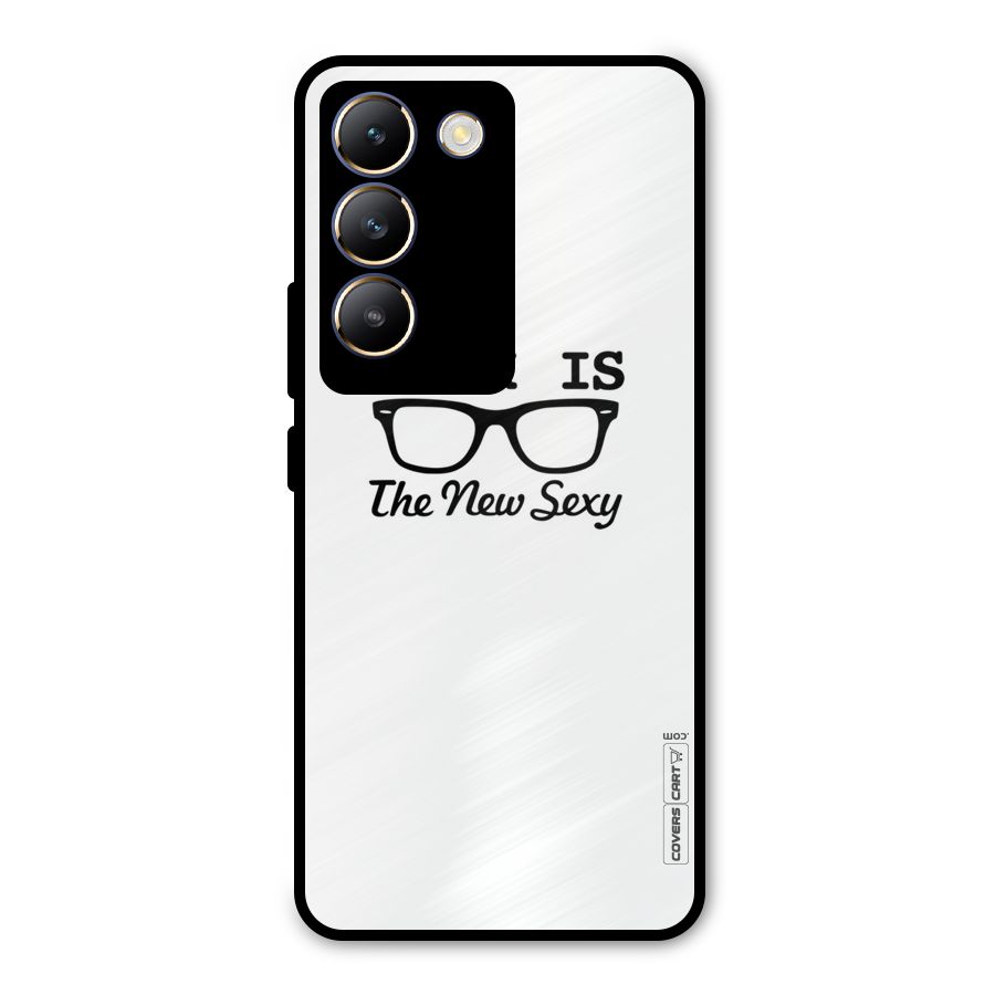 Geek Is The New Sexy Metal Back Case for Vivo T3 5G