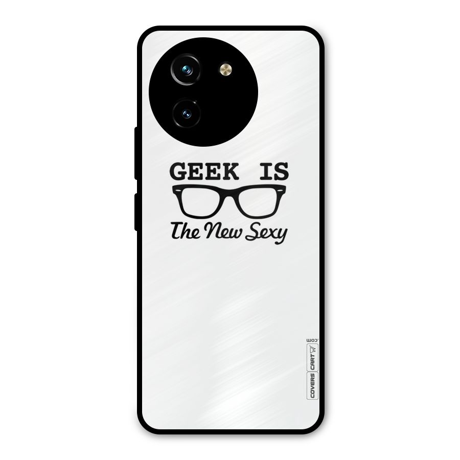 Geek Is The New Sexy Metal Back Case for Vivo T3x