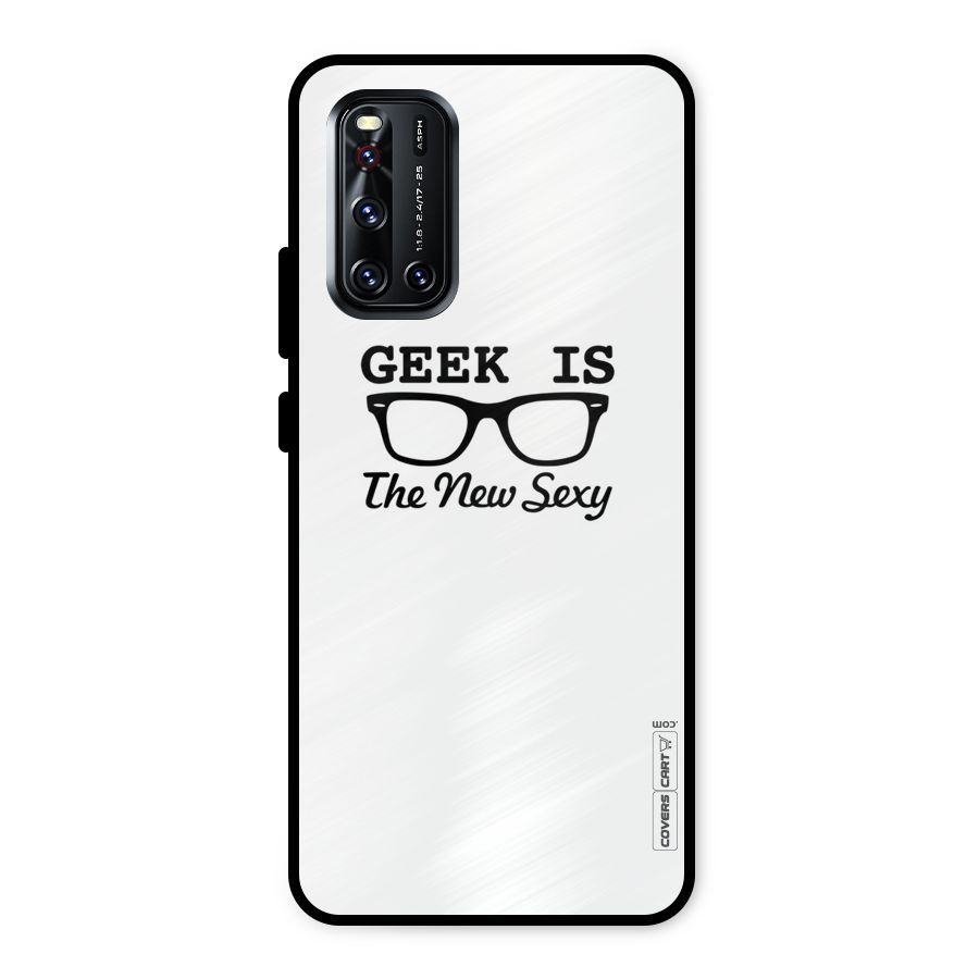 Geek Is The New Sexy Metal Back Case for Vivo V19
