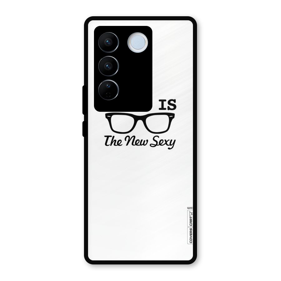 Geek Is The New Sexy Metal Back Case for Vivo V27