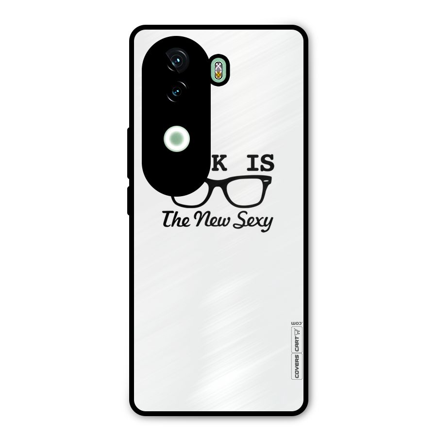 Geek Is The New Sexy Metal Back Case for Vivo V40e