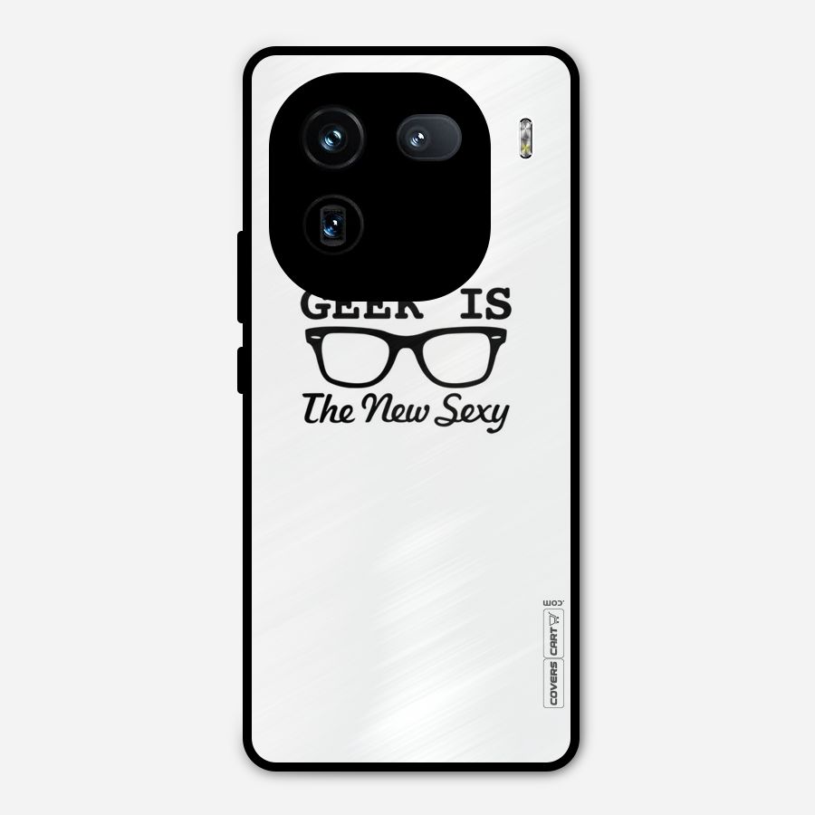 Geek Is The New Sexy Metal Back Case for iQOO 12