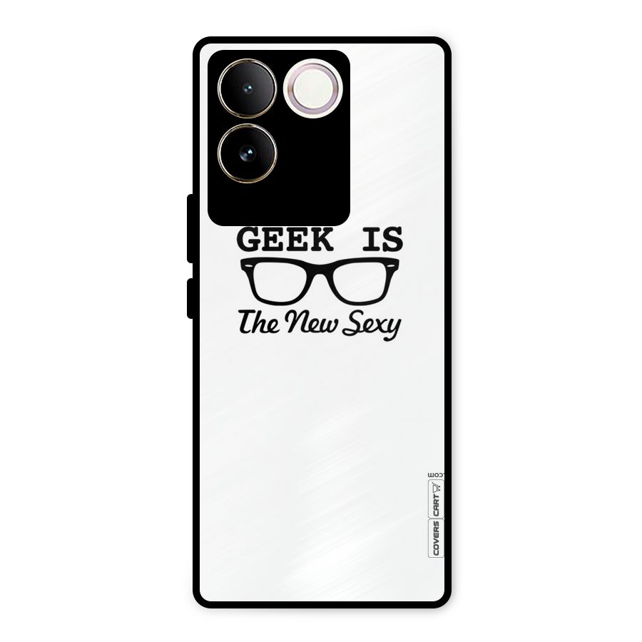 Geek Is The New Sexy Metal Back Case for iQOO Z7 Pro