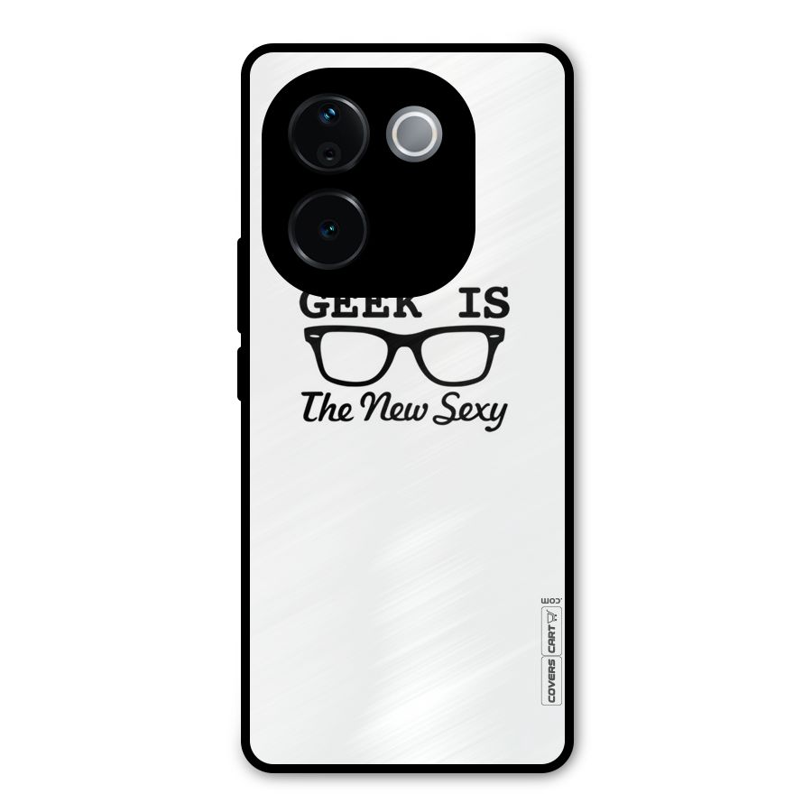 Geek Is The New Sexy Metal Back Case for iQOO Z9s Pro