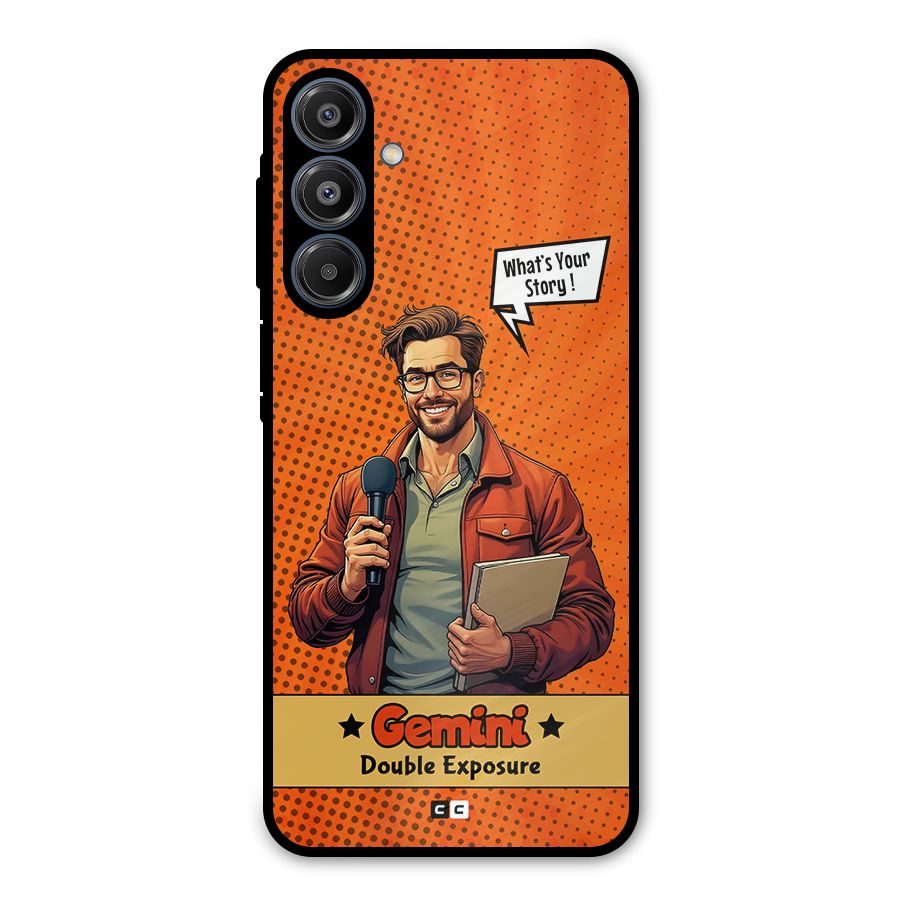 Gemini Explorer Metal Back Case for Galaxy A16 5G