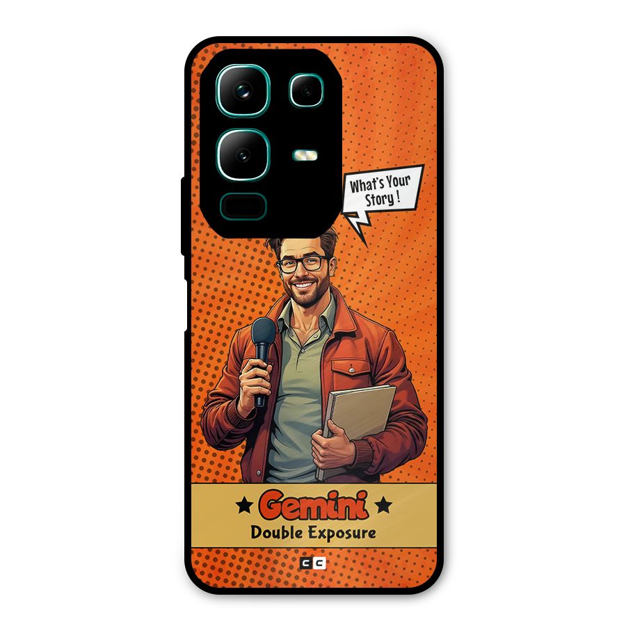 Gemini Explorer Metal Back Case for Infinix Note 50x