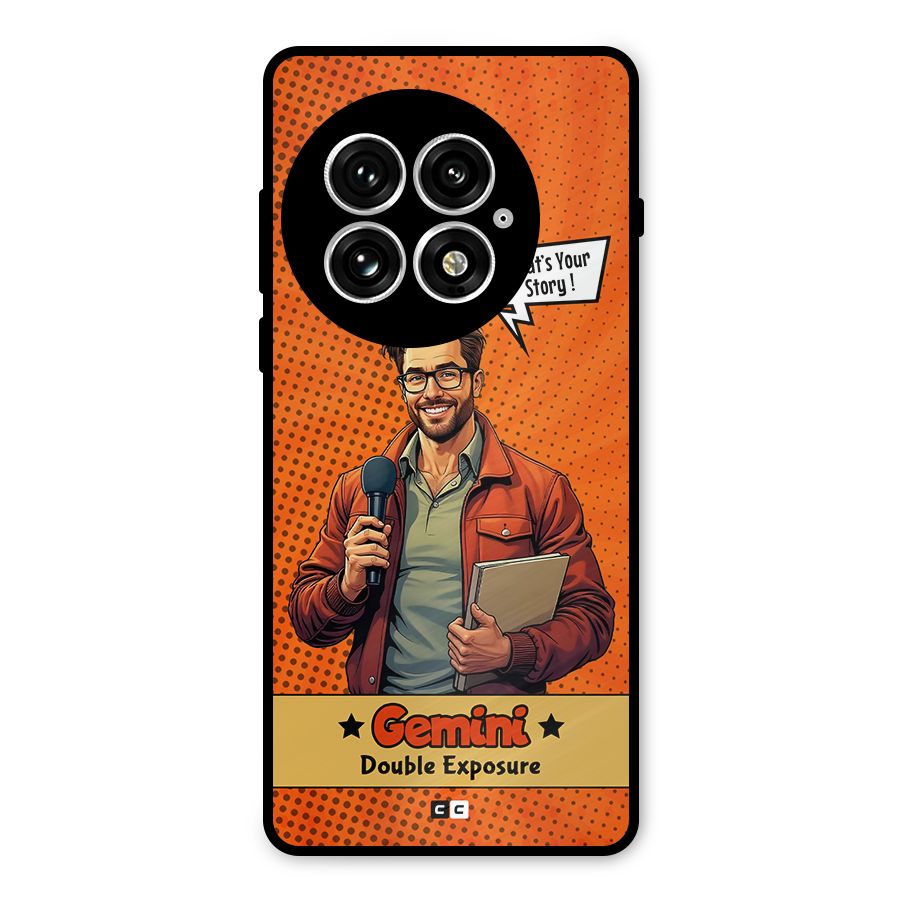 Gemini Explorer Metal Back Case for OnePlus 13
