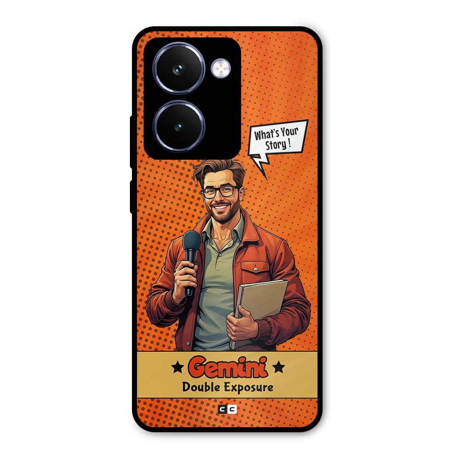 Gemini Explorer Metal Back Case for Realme P3 Ultra