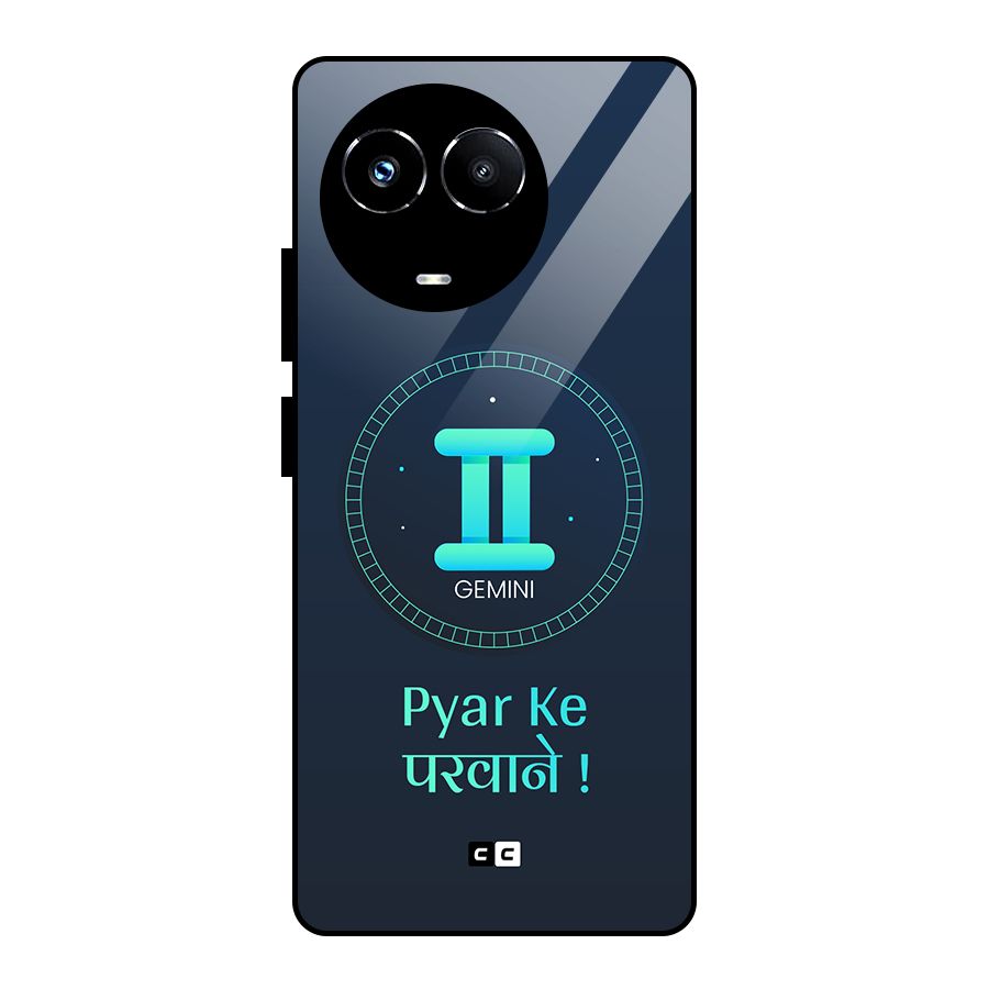 Gemini Love Glass Back Case for Realme Narzo 60X