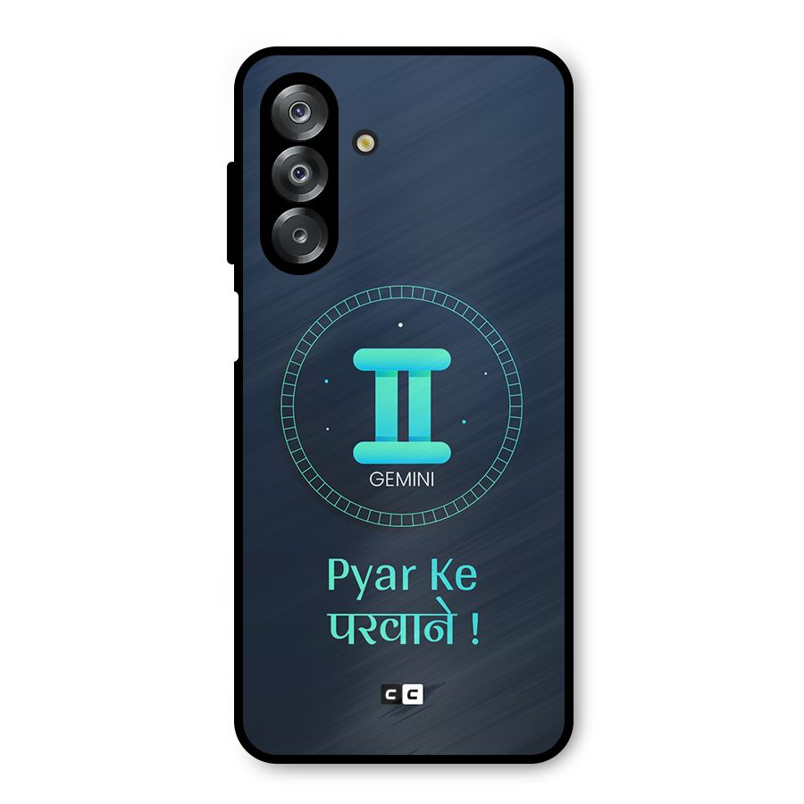 Gemini Love Metal Back Case for Galaxy A26