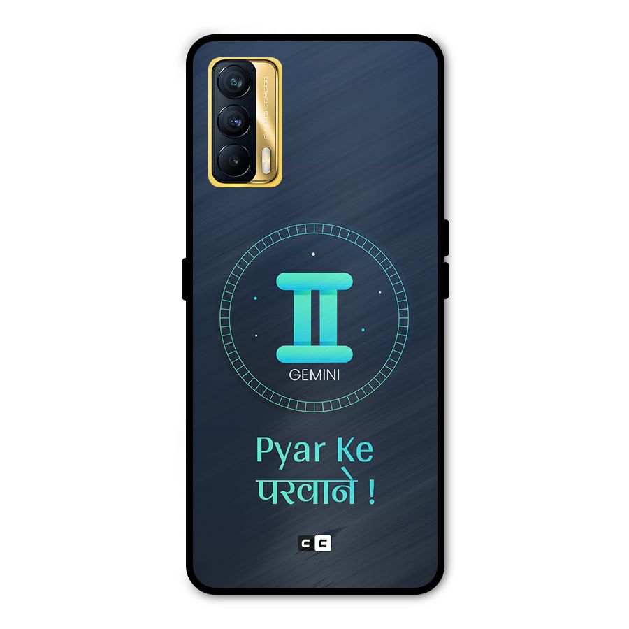 Gemini Love Metal Back Case for Realme X7