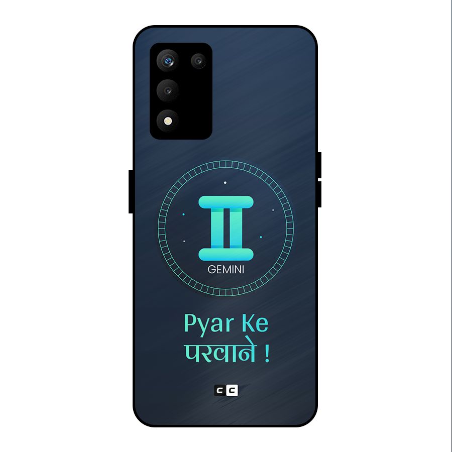Gemini Love Metal Back Case for realme 9 5G SE