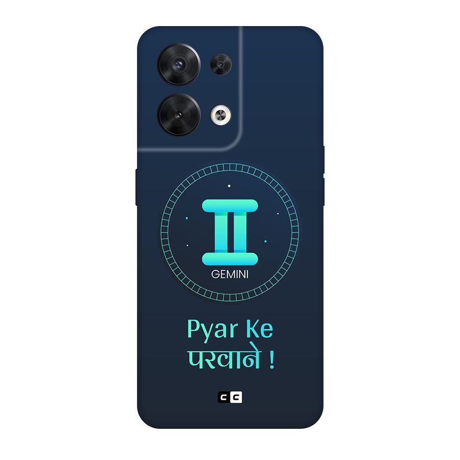 Gemini Love Original Polycarbonate Back Case for Oppo Reno8 5G