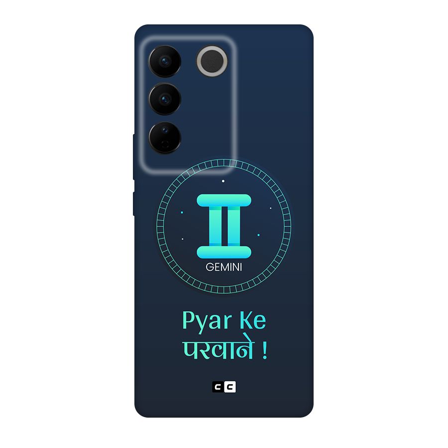 Gemini Love Original Polycarbonate Back Case for Vivo V27