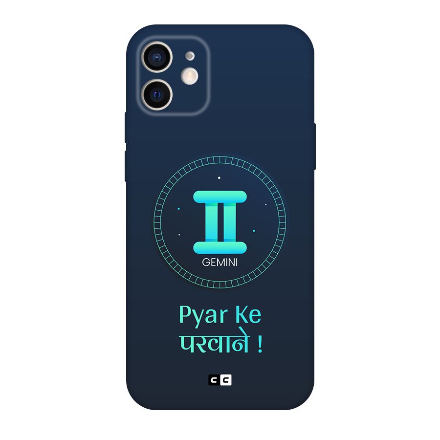 Gemini Love Original Polycarbonate Back Case for iPhone 12