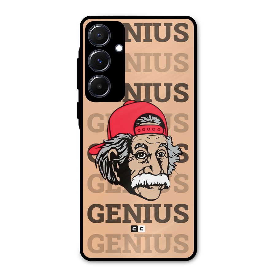 Genious Scientist Metal Back Case for Galaxy A55