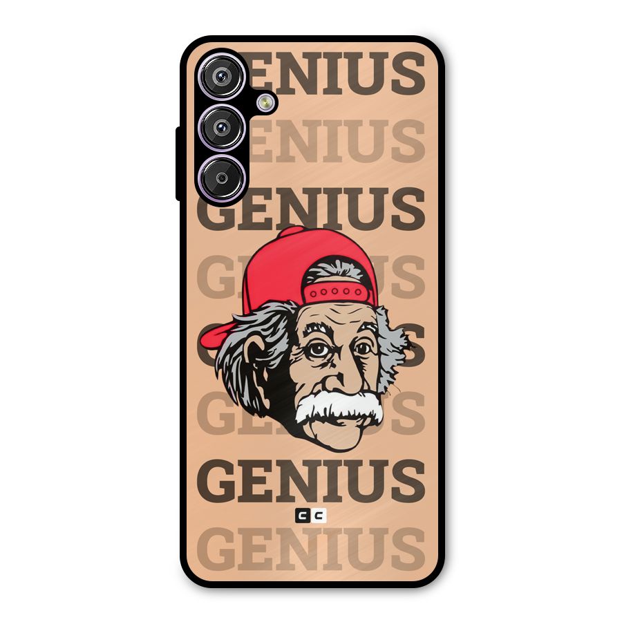 Genious Scientist Metal Back Case for Galaxy F15