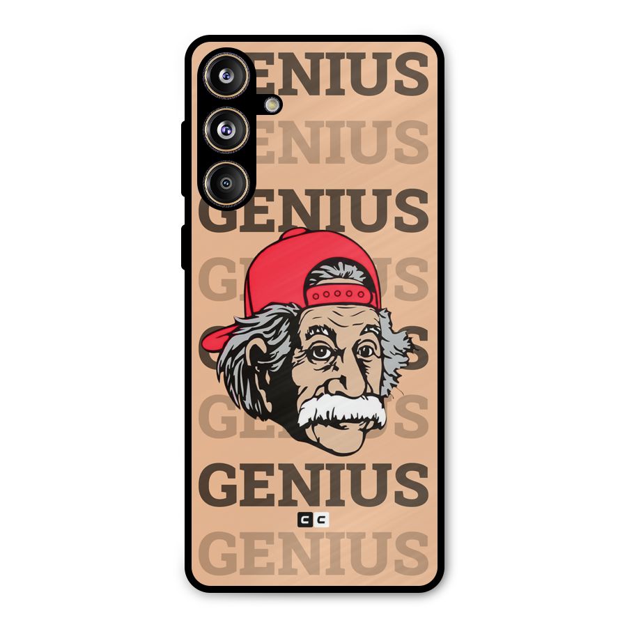 Genious Scientist Metal Back Case for Galaxy F55
