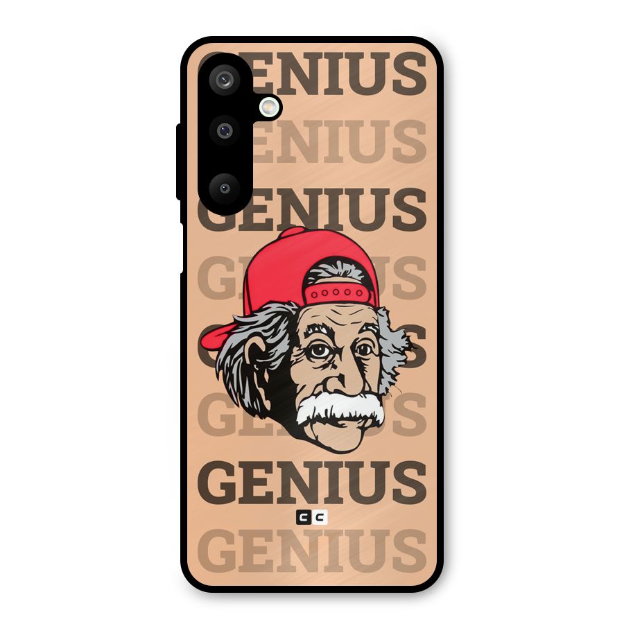 Genious Scientist Metal Back Case for Galaxy M16