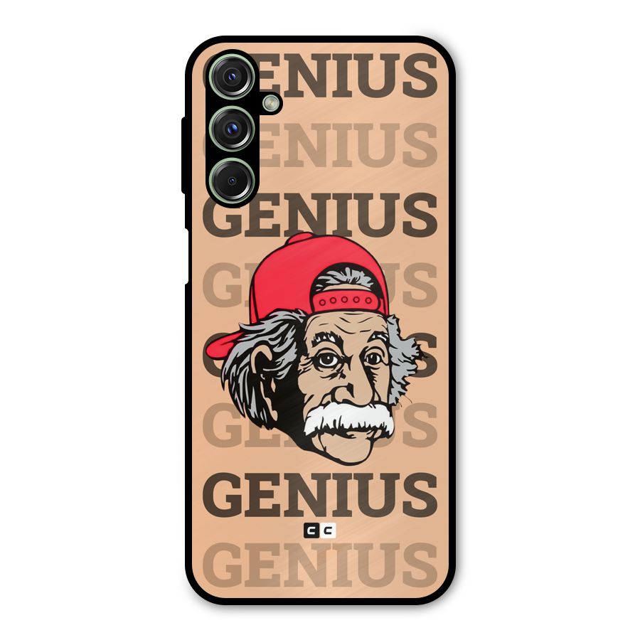 Genious Scientist Metal Back Case for Galaxy M34