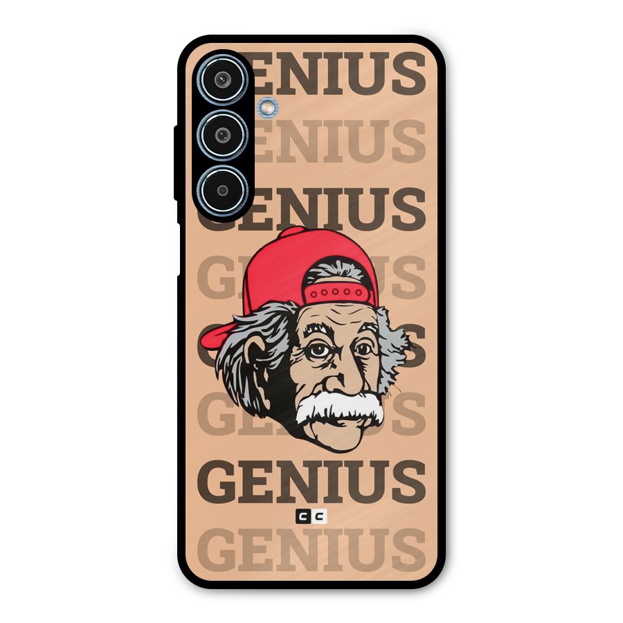 Genious Scientist Metal Back Case for Galaxy M35