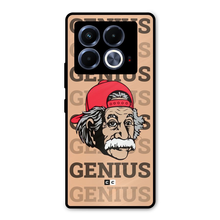 Genious Scientist Metal Back Case for Infinix Note 40 5G