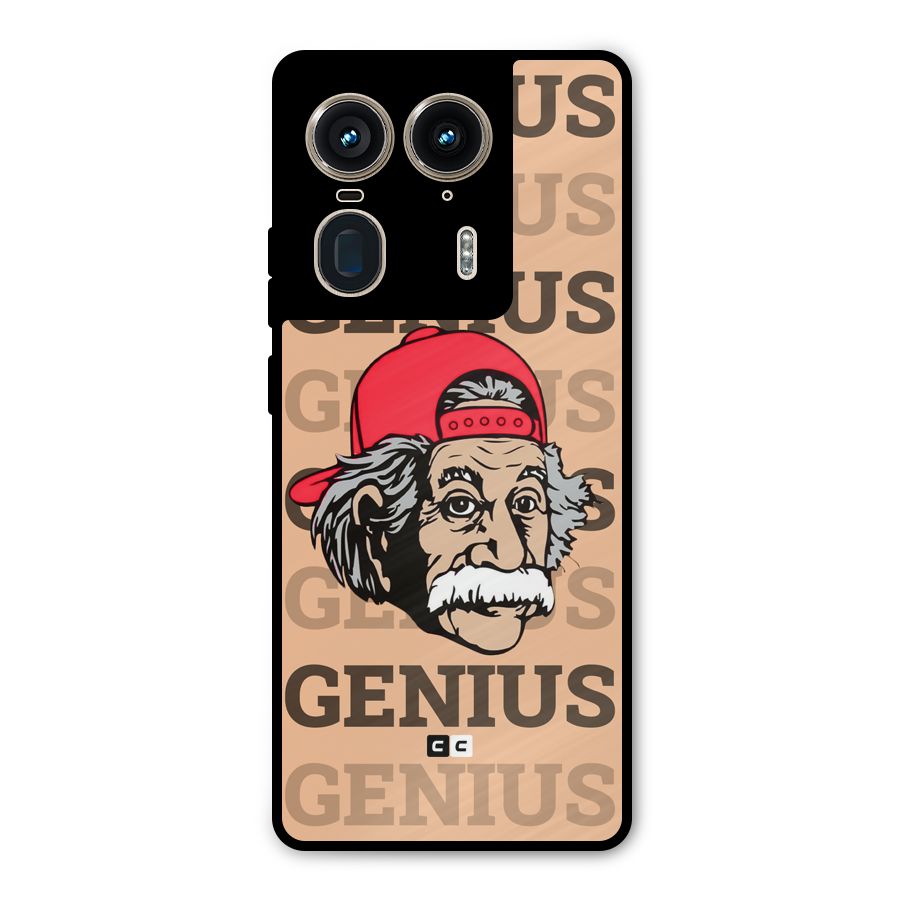 Genious Scientist Metal Back Case for Motorola Edge 50 Ultra