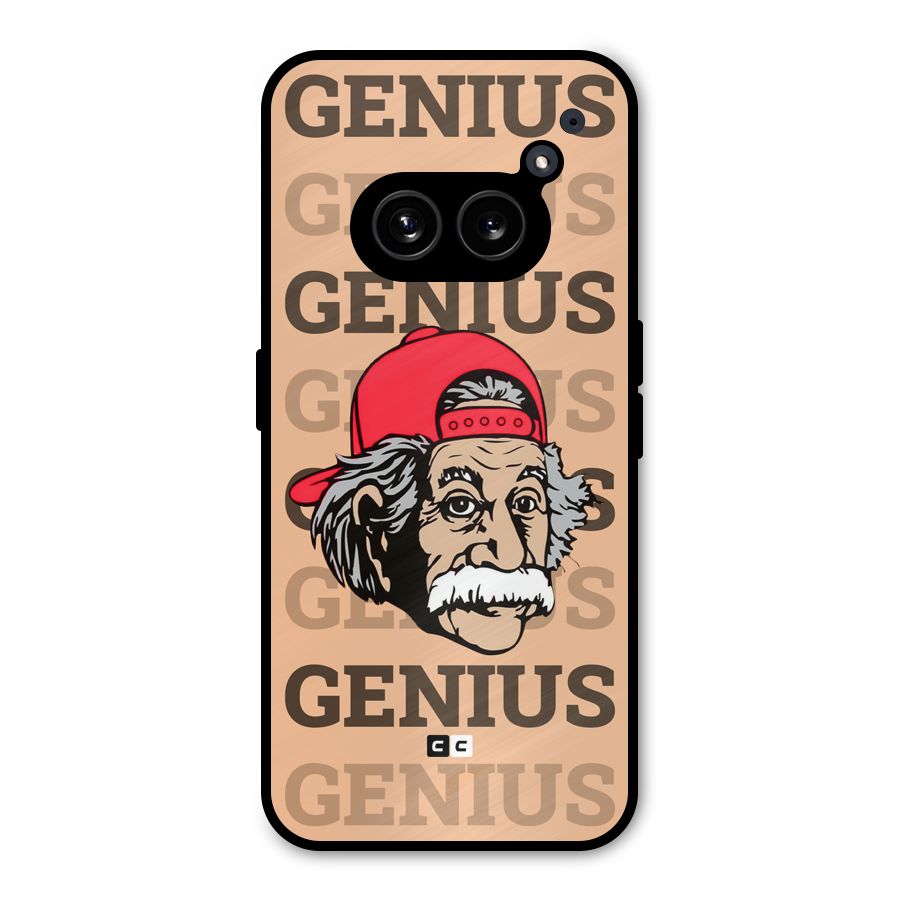 Genious Scientist Metal Back Case for Nothing Phone 2a Plus