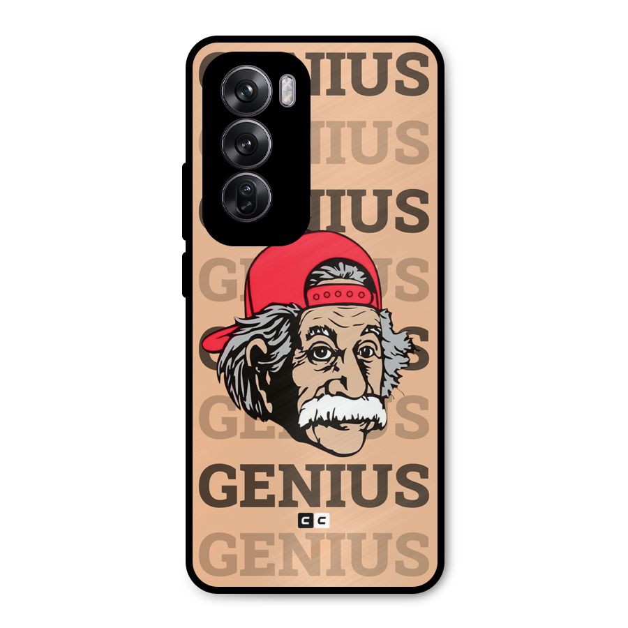 Genious Scientist Metal Back Case for Oppo Reno12 Pro