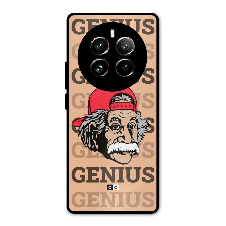 Genious Scientist Metal Back Case for Realme 12 Pro
