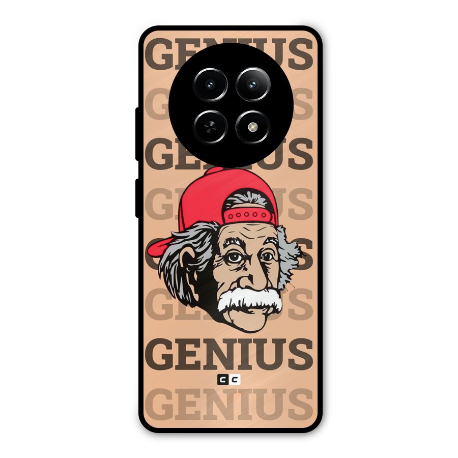 Genious Scientist Metal Back Case for Realme 13
